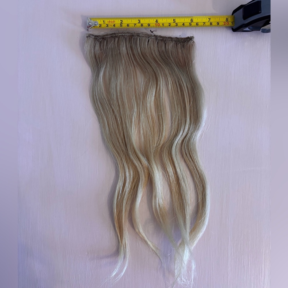 Bellami Blonde Machine Weft 16” Hair Extensions